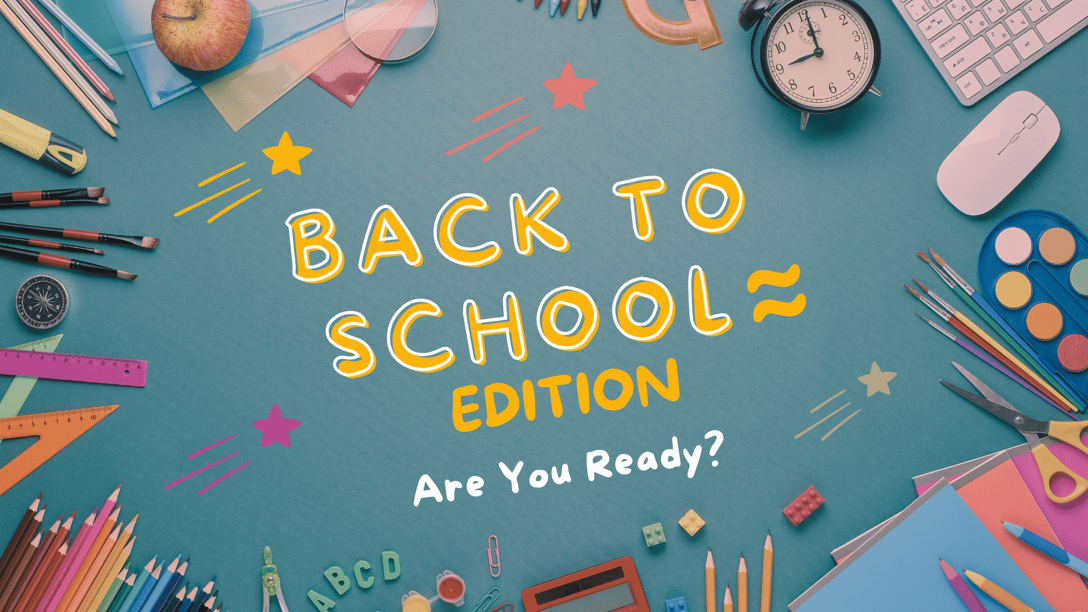 Blue Colorful Back To School Classroom Announcement Facebook Post (Presentation) (2)